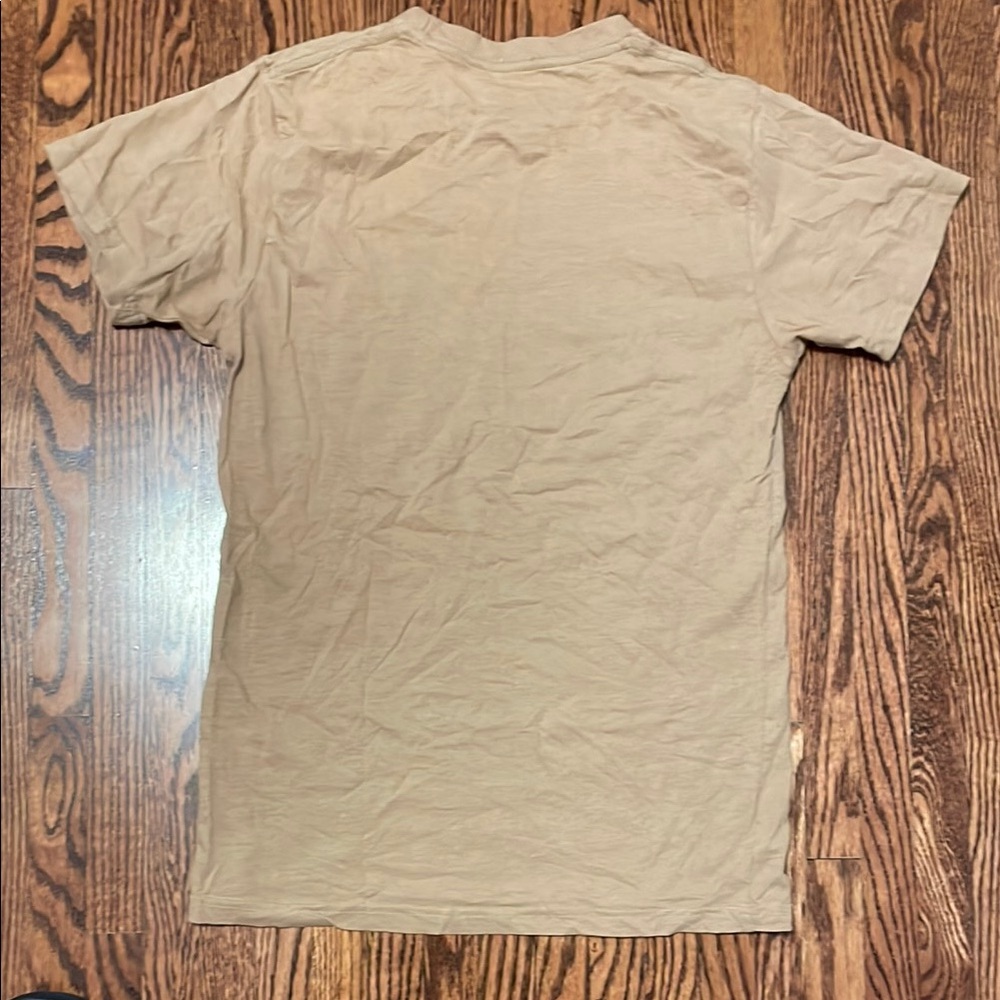 Women’s size xs Tan Graphic Tee with White Print “Home Is Toronto”100 % cotton - Picture 4 of 5